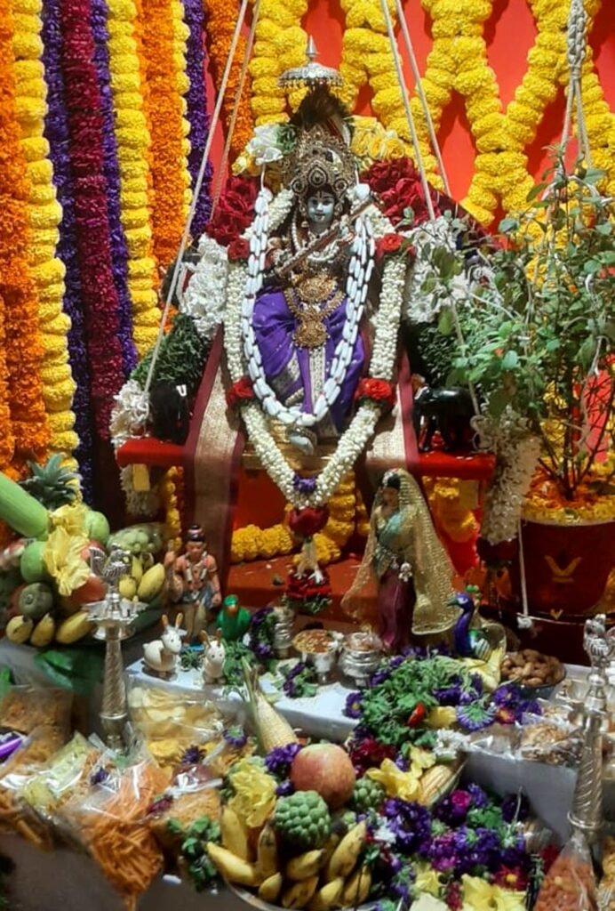 Sidlaghatta Krishna Janmashtami Pooja