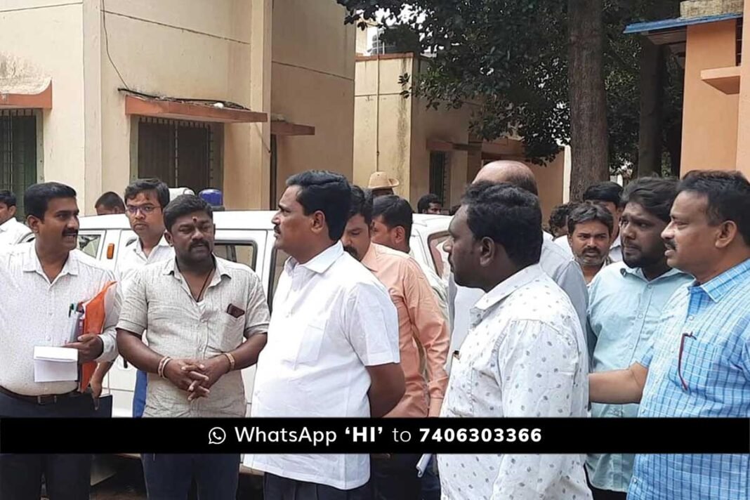 Sidlaghatta Government Hospital MLA B N Ravikumar visit