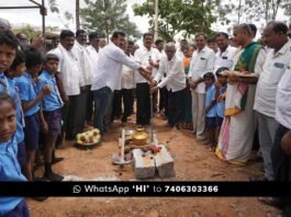 Sidlaghatta Taduru Anganwadi Building inauguration Ceremony