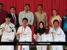 Karate Championship Winners selected for state level