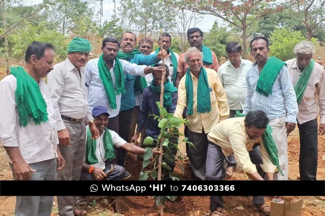 Sidlaghatta Railway Station Tree Planting