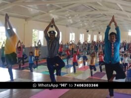Sidlaghatta Bharat Scouts and Guides Yoga