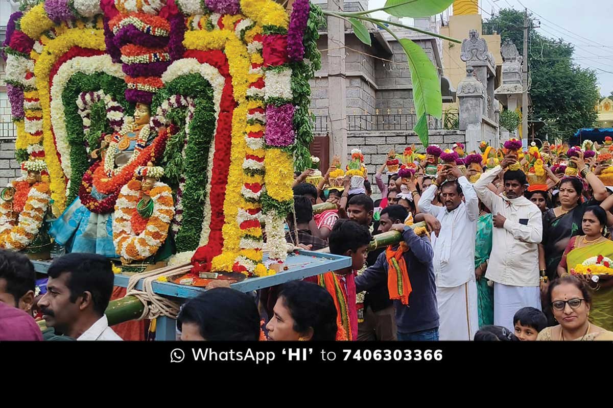 Sidlaghatta Mallur Sri Nagalamuddamma Temple Ksheerabhisheka