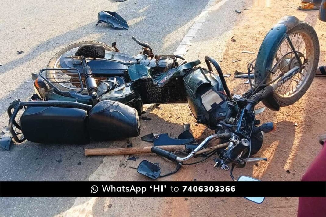 Sidlaghatta Bike Accident NH-234