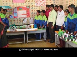 Sidlaghatta Sharada School Science Exhibition