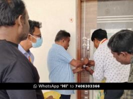 Sidlaghatta sadali Anauthorised Clinic seize