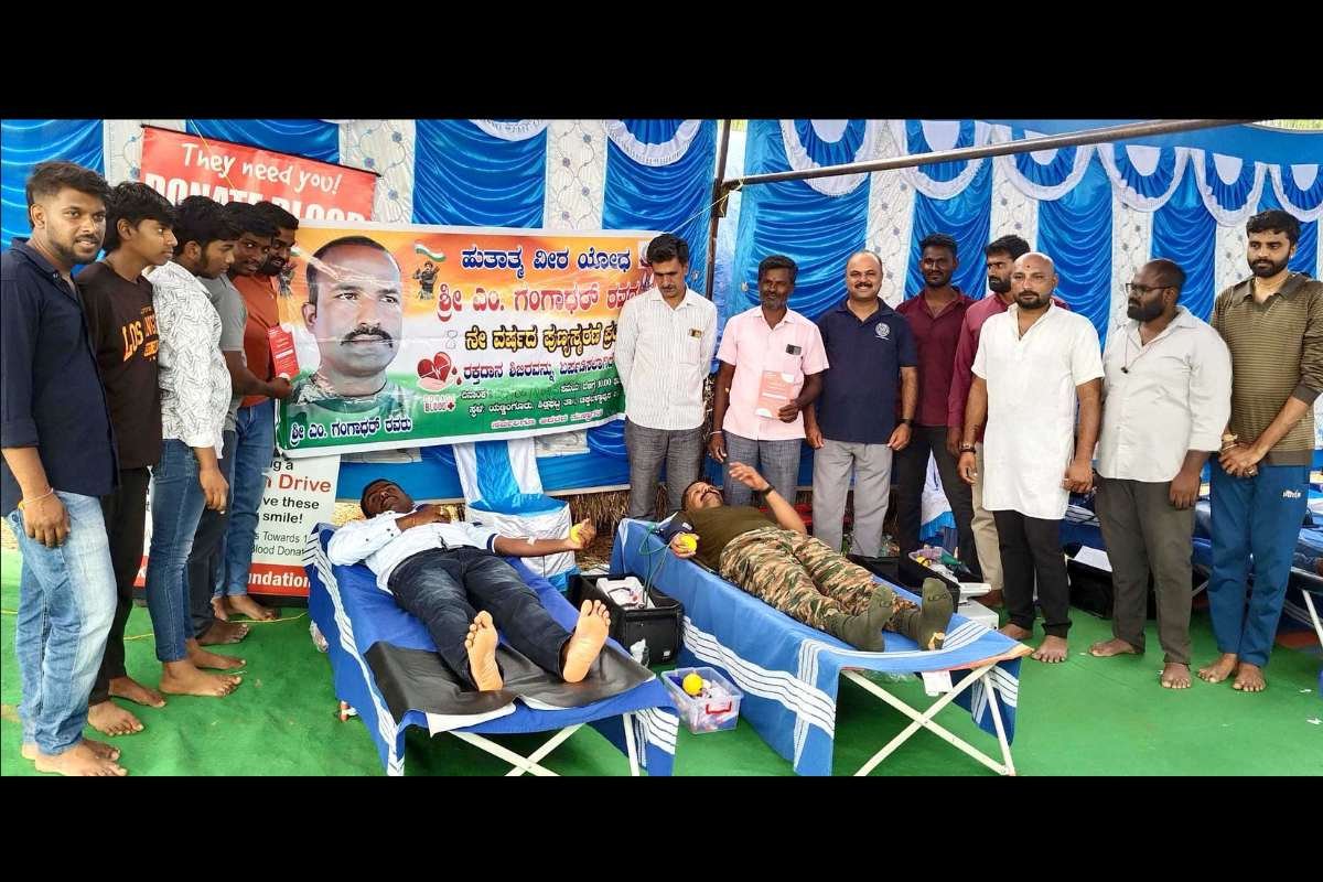 Martyr Soldier Yannangur M Gangadhar Death Anniversary