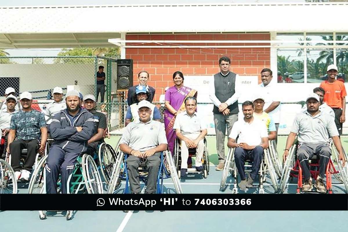 Sidlaghatta Melur Wheelchair Tennis Tournament